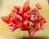 美活⭐︎アンチョビ⭐︎皮付き完熟トマトソース作り方2写真
