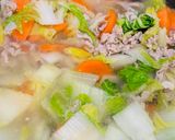 市販ルウで簡単！白菜のクリームシチュー作り方7写真