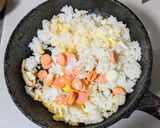 チョリソー炒飯作り方4写真