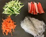 簡単！美味しい！生春巻き(o^^o)作り方2写真