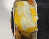 レンジ中華風梅すき焼き味オムライス弁当作り方16写真
