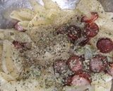 本場イタリア家庭料理カルボナーラ風パスタ作り方17写真
