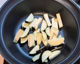 無水カレー(ナスとえのき)作り方1写真