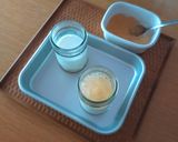 桃の杏仁豆腐作り方5写真