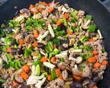 【作り置き】茄子と野菜の甘味噌丼作り方4写真