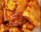 豚肉の味付き焼き肉*デジカルビ作り方5写真
