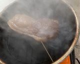 燻製器で燻煙チャーシュー作り方5写真