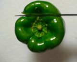 オーブンで簡単 ピーマンボートの肉詰め焼き作り方1写真