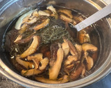 がごめ昆布と干ししいたけと炒りごまの佃煮作り方8写真
