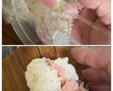 簡単!ベーコンチーズ黒胡椒おにぎり♪作り方2写真