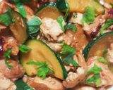 【ズッキーニ大量消費🥒】青味覇で極旨!鶏肉炒め🐓作り方4写真