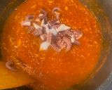 タコとツナの簡単アラビアータ🌶️作り方4写真