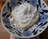 豆腐でモチモチわらび餅風おやつ作り方1写真