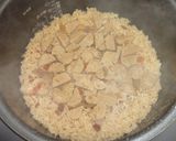 市販の炊き込み御飯にミートボール入れた作り方2写真