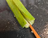 オクラの雑炊作り方1写真