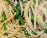 簡単　ほうれん草シーチキンパスタ作り方15写真