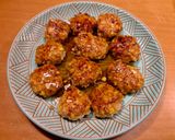 プチプチとうもろこしのつくね♪照り焼きバター味！作り方5写真