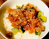 簡単⭐︎まぐろのなめろう丼作り方5写真