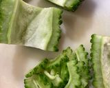 ゴーヤたらこ作り方1写真