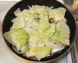 鮭と厚揚げと白菜の味噌煮作り方5写真