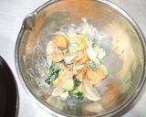 秋の薬膳果物サラダ♪簡単レシピ柿梨胡瓜作り方4写真