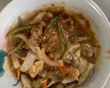 中華風簡単お好み焼味根菜茄子甘酢酢豚作り方14写真