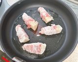 水煮たけのこの肉巻き♪マスタードソース作り方6写真
