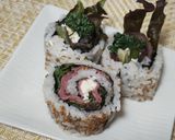 巻きす不要　ローストビーフの巻物作り方5写真