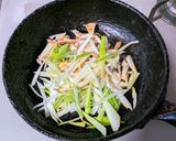 鶏の唐揚げみぞれスパゲッティ作り方5写真