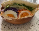 野菜たっぷり カラフルサンドイッチ作り方12写真