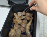 ノンフライヤーで焼き肉！油が飛ばない♡作り方4写真