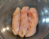 レンジで「ほぐしチキン（ささみ）」作り方1写真