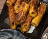ちくわのチーズ磯辺焼き作り方4写真