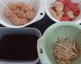 ホタテの漬け丼作り方1写真