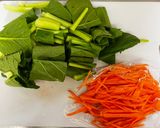鶏肉と小松菜の塩昆布蒸し♪塩麹でしっとり作り方1写真