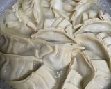 食感最高！シャキシャキ空芯菜入り焼き餃子作り方5写真