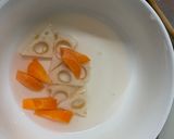 お一人様ピリ辛クリーム根菜たっぷり野菜炒作り方7写真