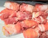 豚こまと玉ねぎのチーズバター焼き作り方2写真