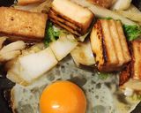 絶賛☆白菜と厚揚げピリ辛卵とじ☆節約弁当作り方2写真