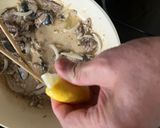 秋のレモン風味の秋刀魚パスタ作り方16写真
