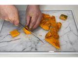 かぼちゃの皮の唐揚げ★動画あり★作り方2写真