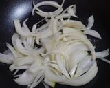 おうちパスタ♬菊＆柿のクリームパスタ♬作り方3写真