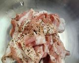 簡単白菜と豚バラの蒸し鍋作り方2写真