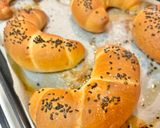 カリカリじゅわ〜🥐塩バターロール作り方13写真