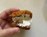 干し柿のクリームチーズサンド作り方3写真