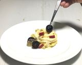 果物とナッツとゴルゴンゾーラのパスタ作り方22写真