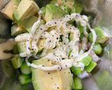 エビとアボカドとアスパラのホットサンド作り方5写真