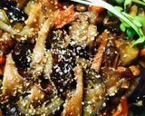 ༺ゴマ香る👘NaTTo茄子炒め༻🍆美肌🆙作り方5写真