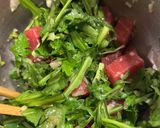 マグロと春菊のサラダ作り方2写真