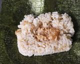 味噌らっきょう＆ナッツde海苔おにぎり作り方1写真